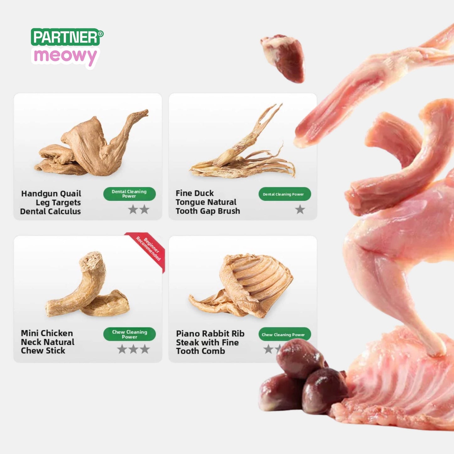 Pure Raw-Cut Freeze-Dried Snack 30-90g
