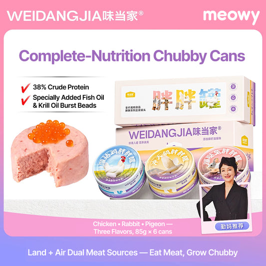 Chubby Can | Staple Cat Food (1 box)