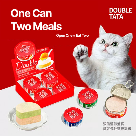 Double Layer Tata Staple Cat Food