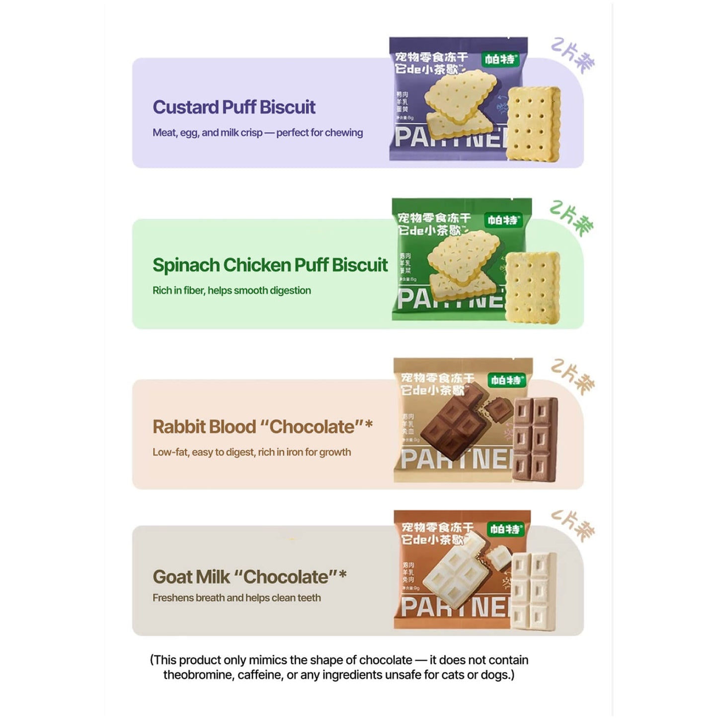 Tea-Time Freeze-Dried Treats