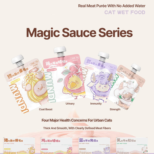 Mundi Cat Wet Food Magic Sauce Series