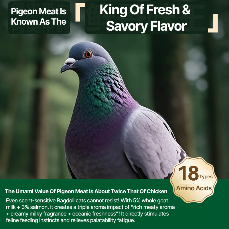 Weidangjia Pigeon/Rabbit Cat Meal Pouch