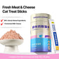 Fish Oil Burst-Bead & Fresh Meat + Cheese Cat Sticks