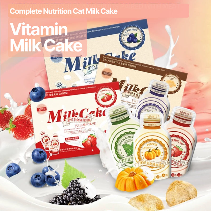 Vitamin Milk Cake Staple Cat Food