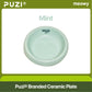 PUZI® Branded Ceramic Plate